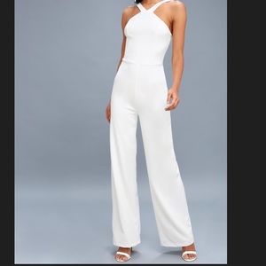 Lulus White Jumpsuit